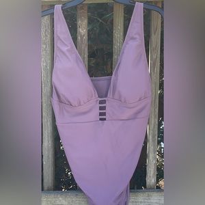 NWOT Shade & Shore purple one piece. Women’s size XL.